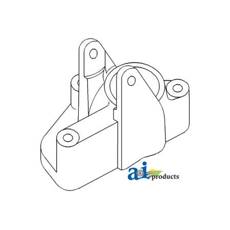 A & I Products Bracket, Brake Lever (LH) 6.5" x6" x4.5" A-1860969M1
